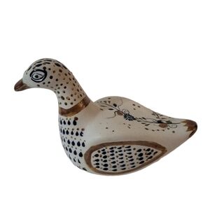 Vintage Tonala Pottery Duck Ken Edwards